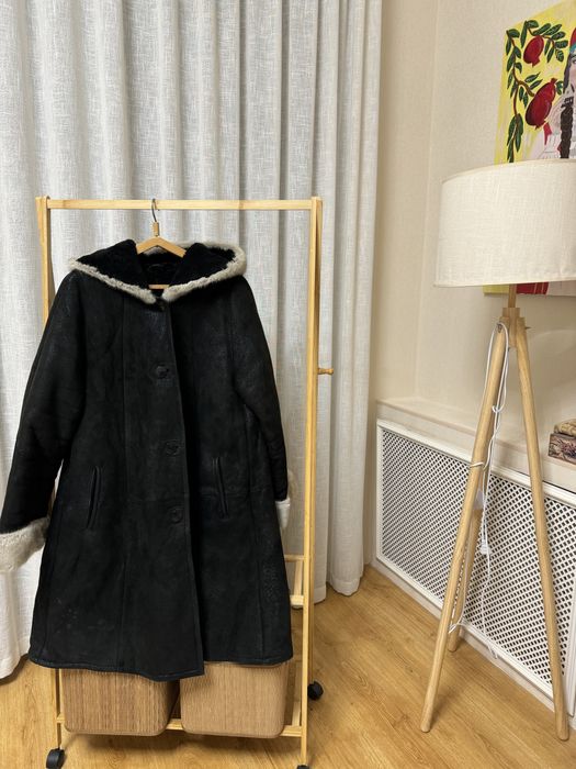 Супертеплая женская дубленка