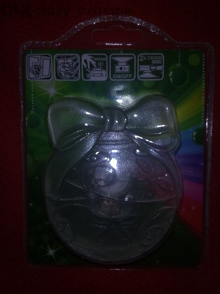 Продавам светеща коледна играчка на Милка(milka)- еленче и топка