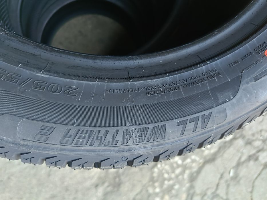 НОВИ ВСЕСЕЗОННИ -16цола -205/55-1бр.-58€--с монтаж и баланс