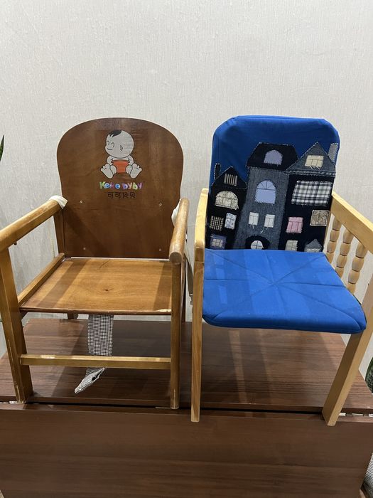 Детские стульчики из дерева