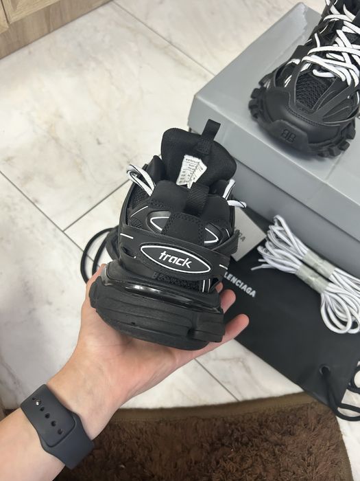 balenciaga track black/white