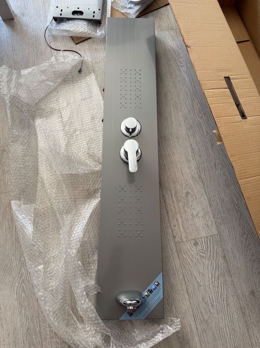 Panou de Duș cu LED din Inox