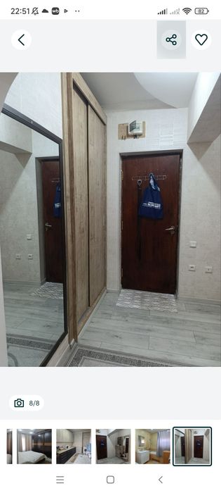 2/4/5 С.Азимова ( Евроремонт). 650 уе