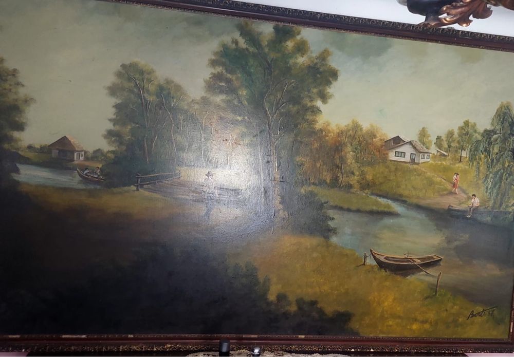 Tablou pe panza de mari dimensiuni240/160cm