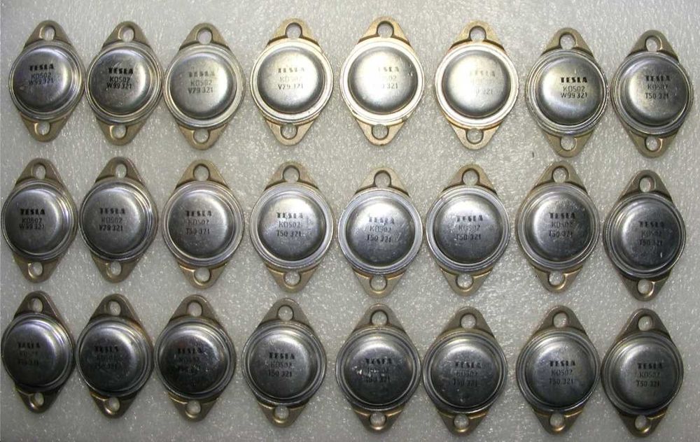 транзистори tesla kd502