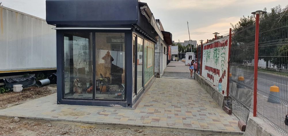 Vand container fast-food