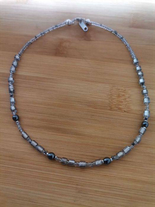 Колие, ръчна изработка с хематит