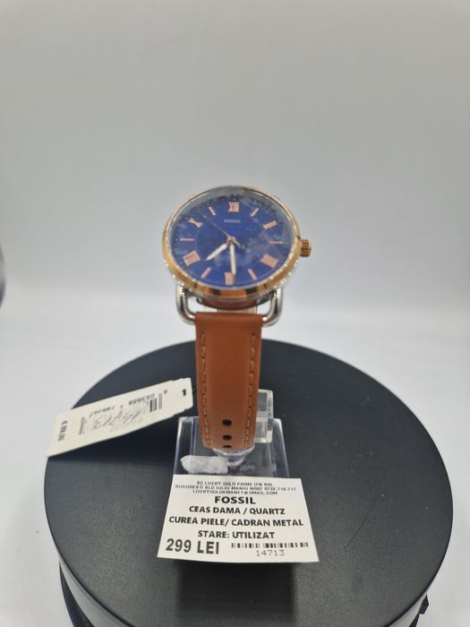 Ceas Fossil Dama Quartz Cu Folie #14713