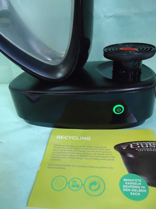 Кафемашина с гаранция 1 година NESCAFÉ® Dolce Gusto Krups Infinissima.Black за капсули система Долче густо Крупс