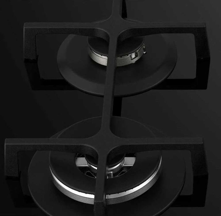 Газов плот Whirlpool AKT 627/NB, 59 см - черно стъкло