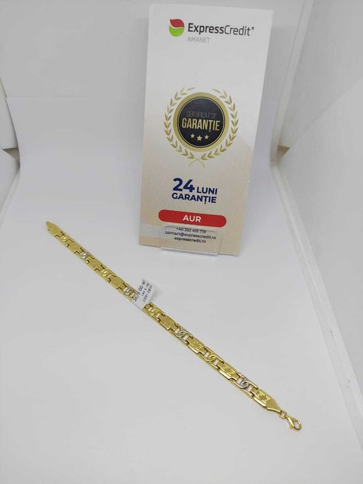 Bratara aur 14k 9.19gr (33081/30 Pacurari 2] Garanie 2 ani!