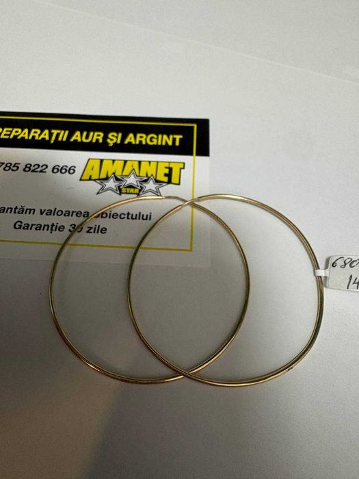 Cercei Rotunzi Aur 14k 3.75gr (cdc)