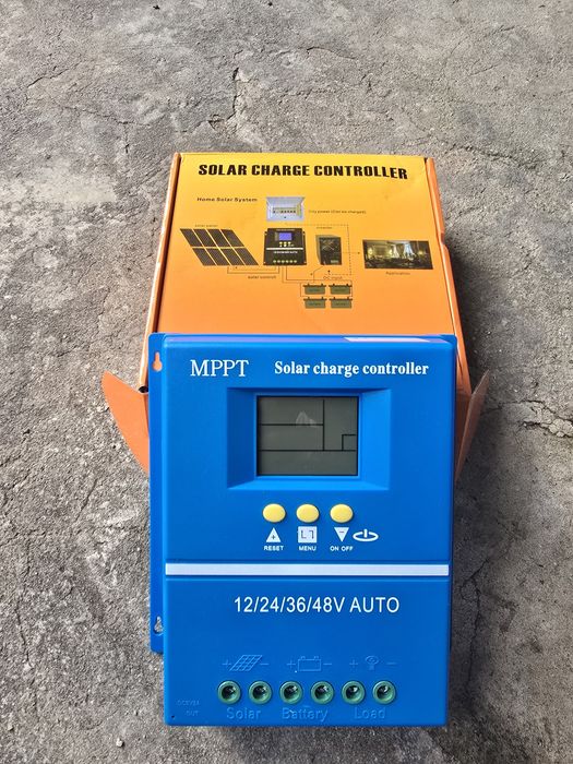 Vand controller/regulator MPPT de 12V/24V/36V/48V pt. incarcare solara