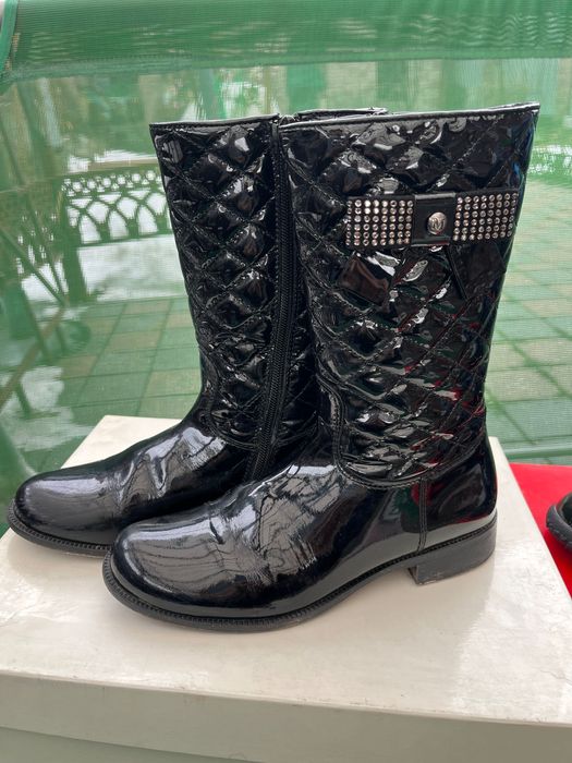 Ботинки Garvalin 30р, сапоги Missouri 33р на девочек