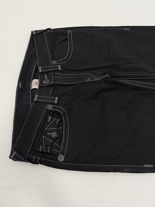 Blugi TRUE RELIGION (34 L barbat) Made in USA jeans pantaloni Ricky Big T straight