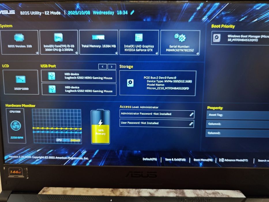 ,,Asus Tuf gaming F15