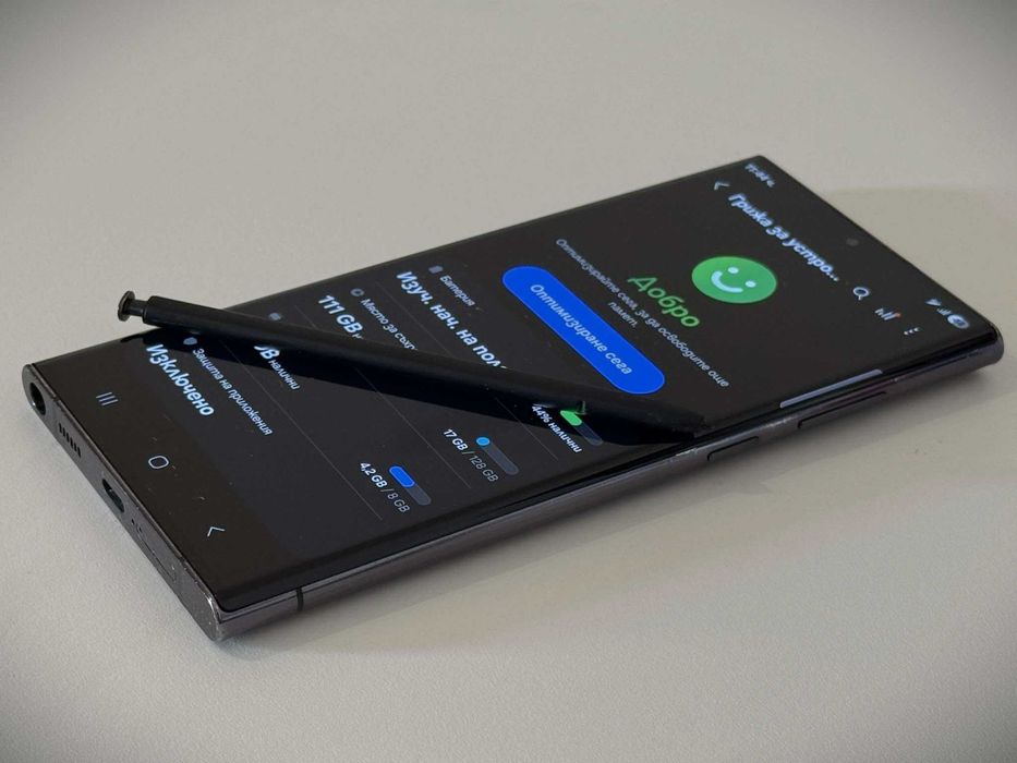 Бартер! Samsung Galaxy S22 Ultra Phantom Black (Черен)