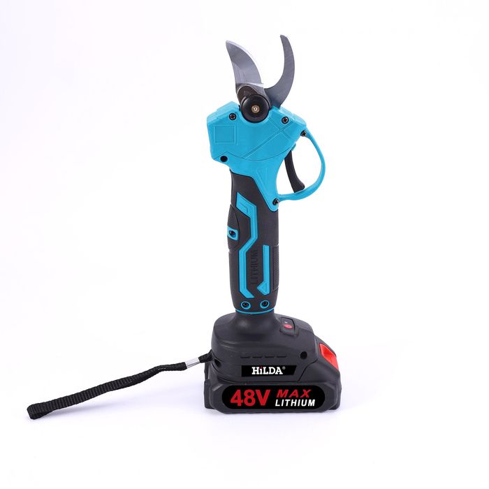 Акумулаторна лозарска ножица 48V/8Ah с литиевойонни батерии