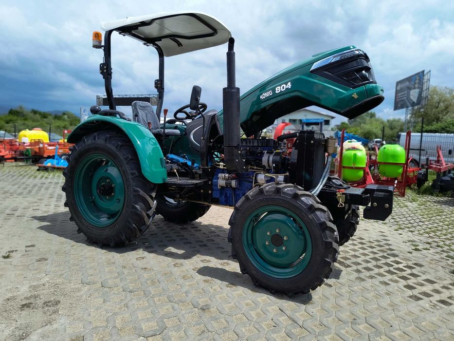 Tractor Konig Traktoren nou 4x4 cu semicabina 80 Cp  Agramix