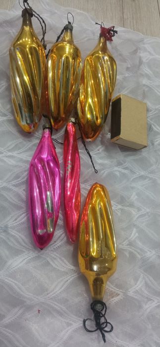 Ёлочные игрушки советские