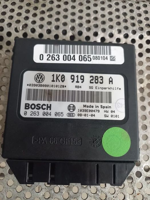 Modul Calculator Senzori Parcare Vw Golf 5 Touran Jetta Caddy Etc. Cod 1K0919283A