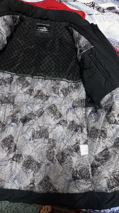 Пуховик зимнии мальчиковый