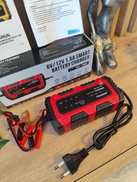 NOU Redresor baterie moto inteligent 12V