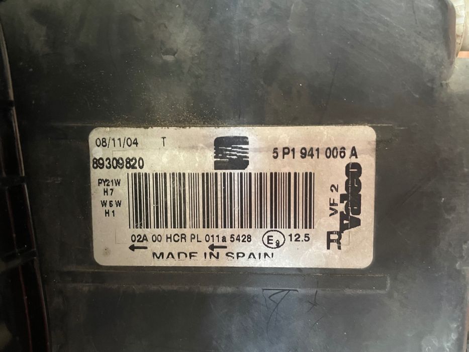 Фарове сеат леон алтеа 2006