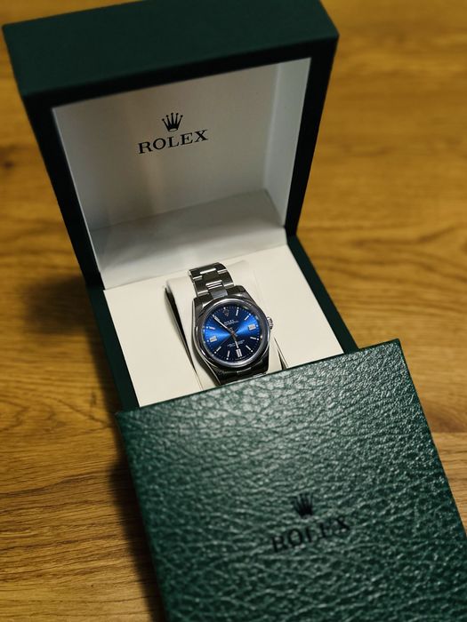 Rolex Oyster Perpetual 41mm Blue Dial