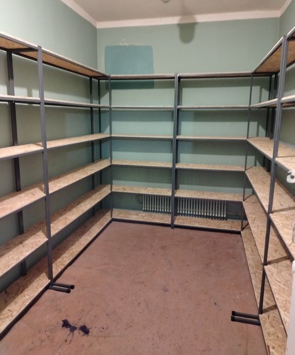 Стеллажи металлические