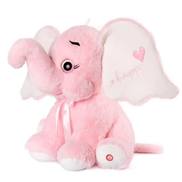 Нов Плюшен Слон на АМЕК- 65 см.