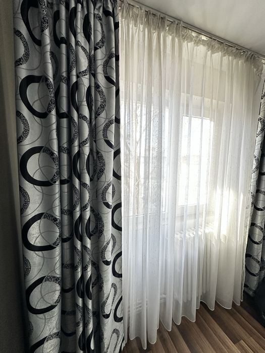Set draperii + perdea pentru dormitor sau living