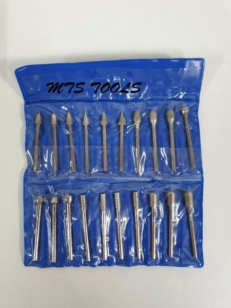 Set freze diamantate / Freza 20 piese