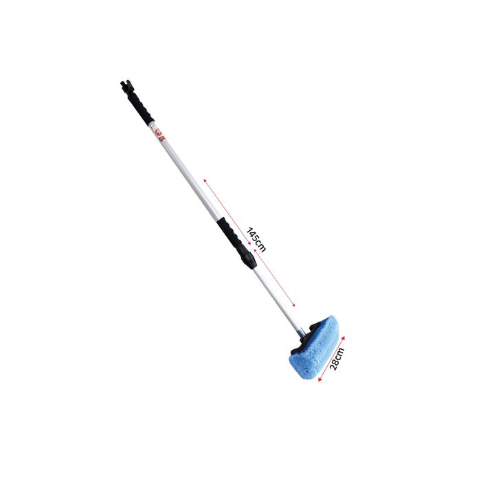 Perie telescopica pentru curatat, spalat auto, maner 95 - 156 cm,