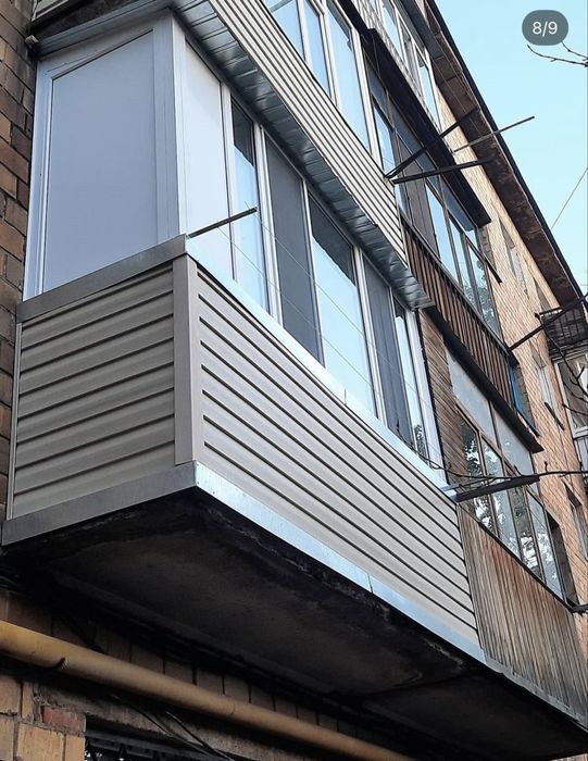 Балконы под ключ