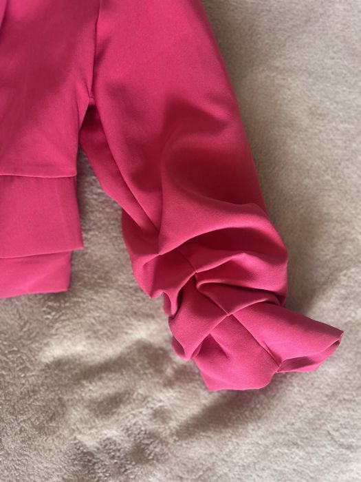 Къс блезър /розов /с набор на ръкавите