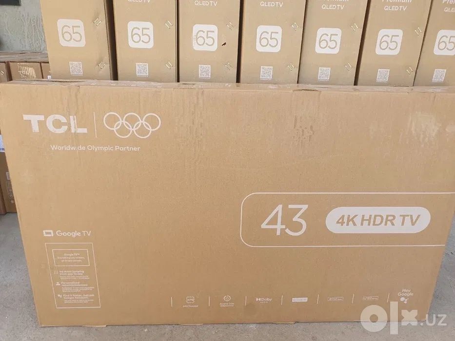 Телевизор TCL SMART TV 43 4K UHD google tv бесплатна доставка