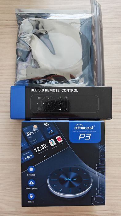 OTTOCAST P3 PRO Android Auto - Car Play Box Wireless Targoviste • OLX.ro