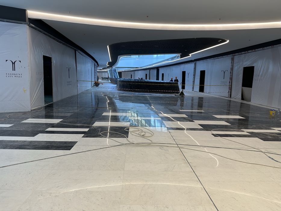 Полировка, очистка, восстановление мрамора гранита.