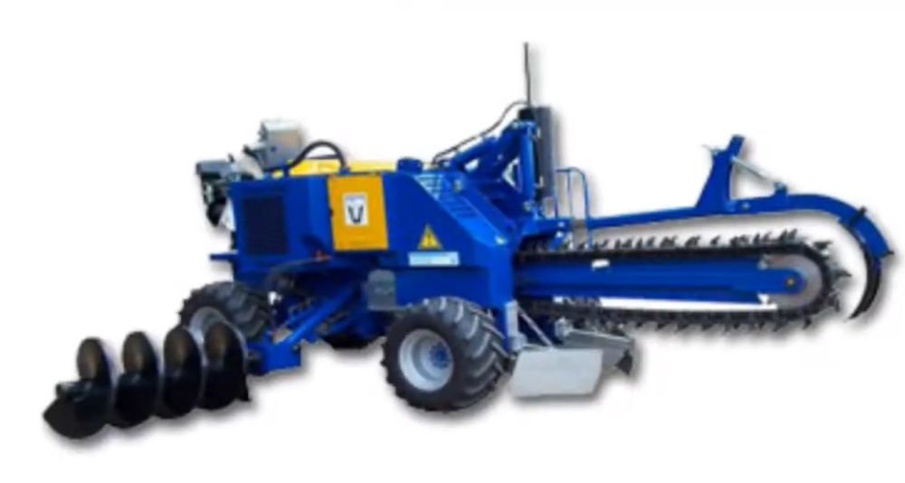 Prestam servicii sapat santuri cu trencher LIBA GM 4