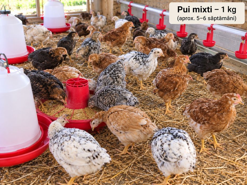 Pui mixti de vânzare
