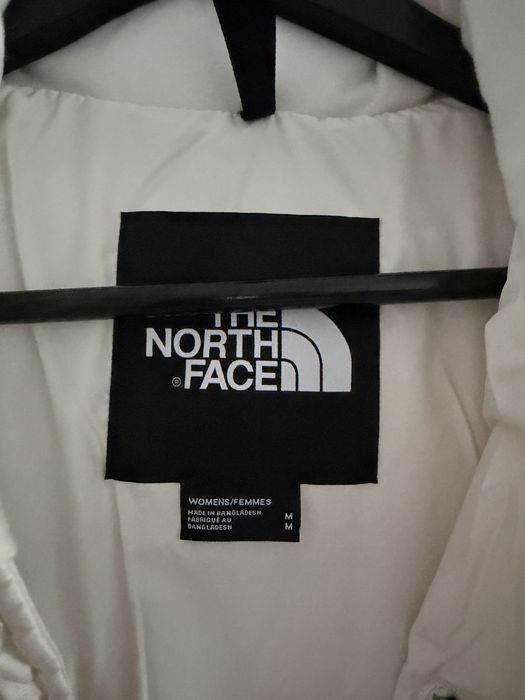The North Face Saikuru jacheta cu puf de dama offwhite cu bej M noua