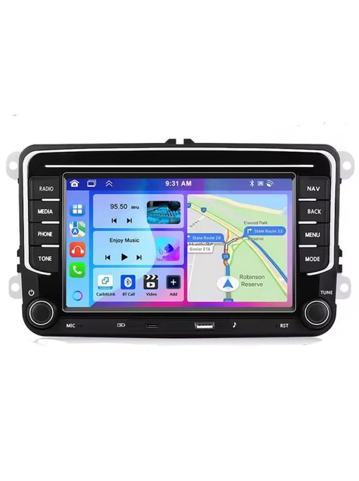 6GB Navigatie Carplay Android Auto VW VOLKSWAGEN SKODA SEAT VAG RNS