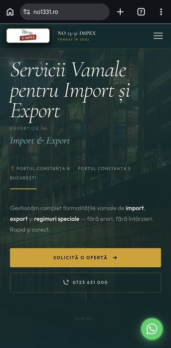 Site Web premium pentru firma ta | SEO + mobil