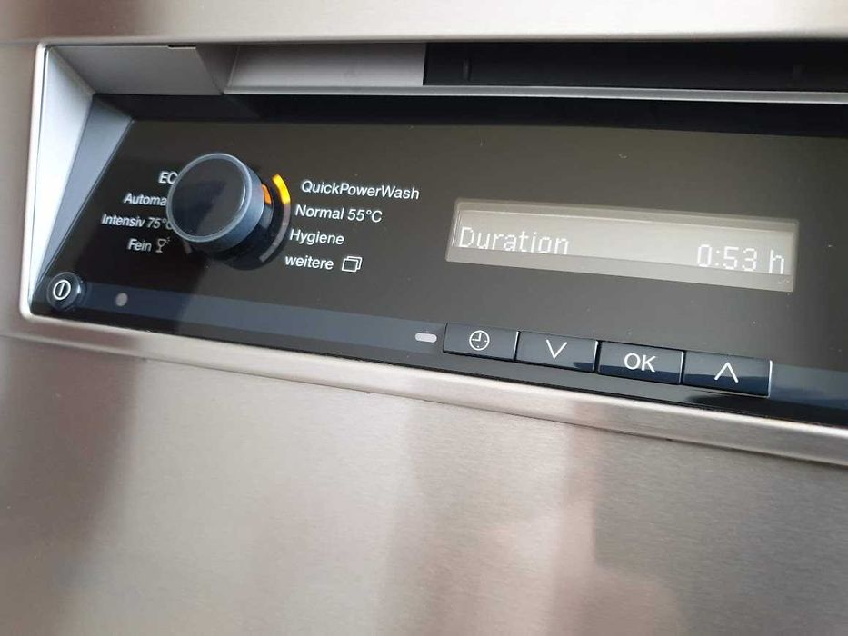 LED Wi-Fi Черно Инокс Miele Auto Open Съдомиялна - Частично Вграждане