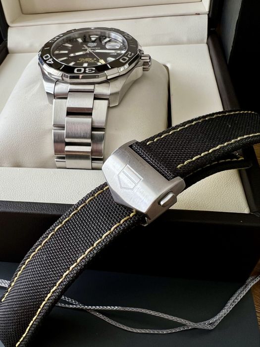 Часовник TAH Heuer Aquaracer Calibre 5 43mm