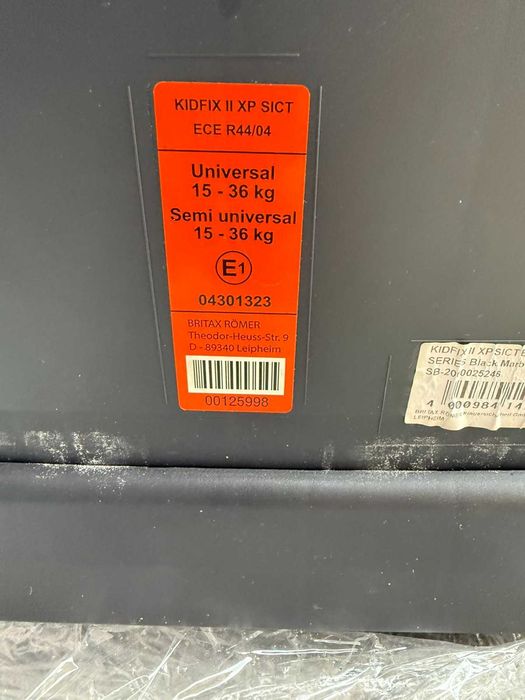 Детско Столче за Кола BRITAX ROMER KID FIX II XP - 15-36 kg , ISOFIX