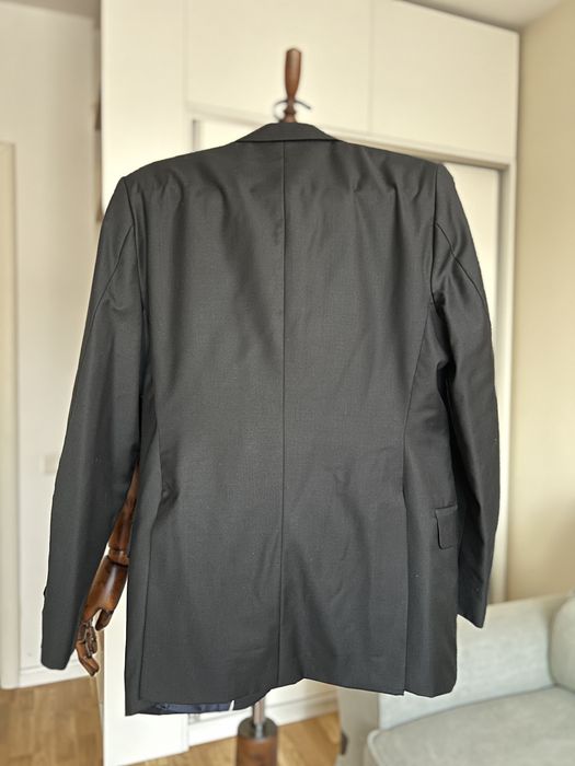 Costum negru sacou si pantaloni BMan 48