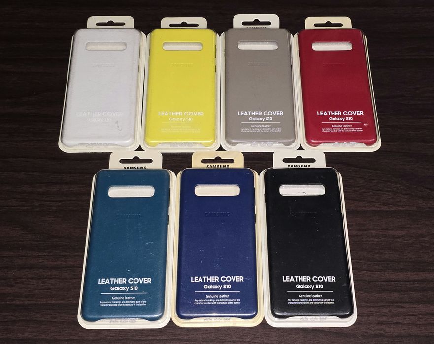 Husa piele originala Samsung Leather Cover Galaxy S10 G973