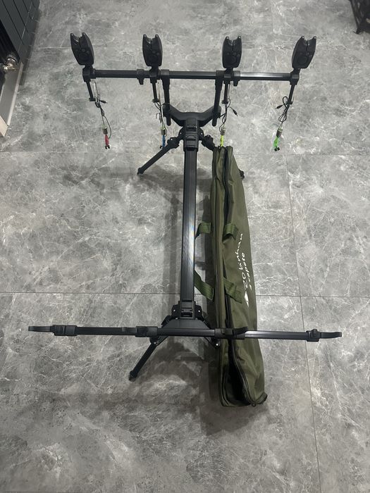 Rod Pod Robinhan 4 posturi – complet echipat cu 4 avertizori + 4 swingeri – nou
